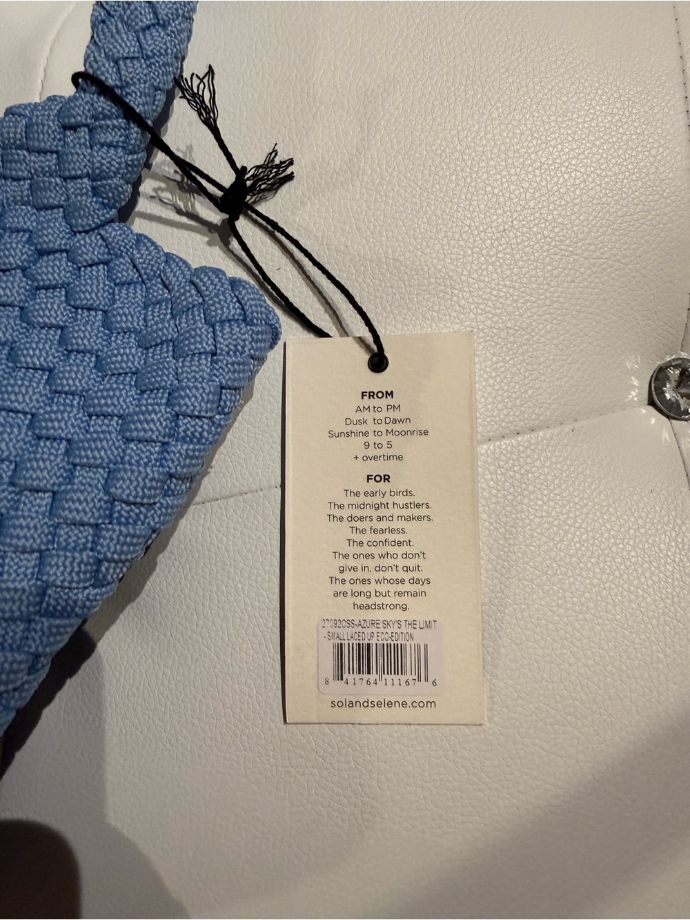 Sky's the Limit Small Sustainable Crossbody - Picture 8 of 10